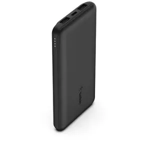 Belkin Boost Charge 10000 mAh + USB-C 15 W – Dual USB-A – 15 cm USB-A to C Cable, Black