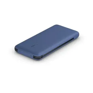 Belkin Boost Charge Plus 10000 mAh USB-C with Integrated Cables, Blue
