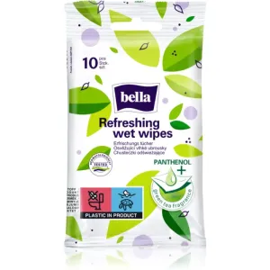 BELLA Refreshing wet wipes osviežujúce vlhčené obrúsky 10 ks #9027082