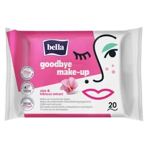 BELLA Make Up Aloe Vera odličovacie obrúsky na make-up 20 ks
