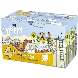 BELLA Baby Happy Maxi Plus Box veľkosť 4+ (124 ks)