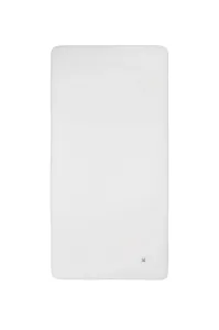 Bellamy Detská biela jersey plachta WHITE 60 x 120 cm