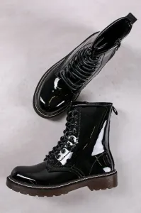 Čierne členkové topánky Kayce #3411289