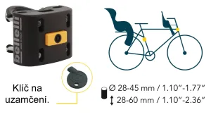 Bellelli - upevňovací systém k sedačkám na bicykel - B-FIX