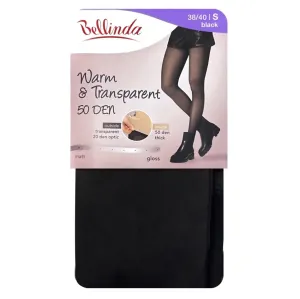 Bellinda 
WARM & TRANSPARENT 50 DEN - Dámske teplé  pančuchové nohavice 50 DEN - čierna #8115550