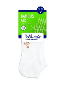 Čierne pánske ponožky Bellinda BAMBUS AIR IN-SHOE SOCKS #725633