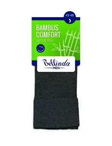 Bellinda Pánske bambusové ponožky Bambus Comfort Socks Brown BE497520-650 39-42