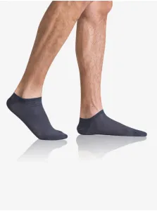 Bellinda 
GREEN ECOSMART MEN IN-SHOE SOCKS - Pánske eko členkové ponožky - sivý melír #752291