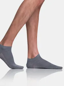 Šedé pánske ponožky Bellinda BAMBUS AIR IN-SHOE SOCKS #3842941