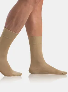 Pánské ponožky BAMBUS COMFORT SOCKS - Bambusové klasické pánské ponožky - béžová #3815908