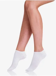 Sada dvoch dámskych ponožiek v bielej farbe Bellinda COTTON IN-SHOE SOCKS 2x #3790756
