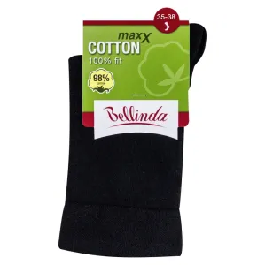 Bellinda 
COTTON MAXX LADIES SOCKS - Dámske bavlnené ponožky - čierna #748930
