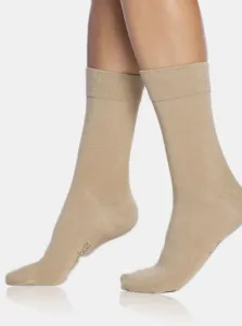 Béžové dámske ponožky Bellinda BAMBUS COMFORT SOCKS #3842945