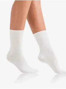 Bellinda 
COTTON MAXX LADIES SOCKS - Dámske bavlnené ponožky - biela #4395558