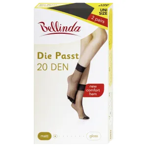 Bellinda 
DIE PASST SOCKS 20 DEN - Dámske pančuchové matné ponožky - čierna