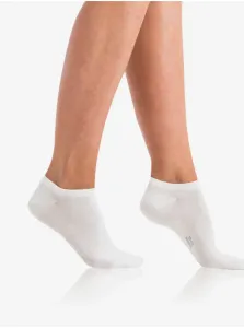 Bellinda 
GREEN ECOSMART IN-SHOE SOCKS - Krátke ponožky z bio bavlny - biela #2820226