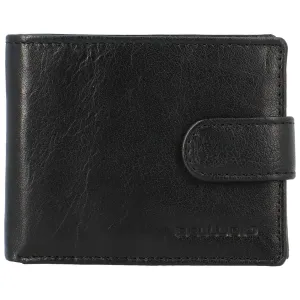 Pánska kožená peňaženka čierna - Bellugio Lukason