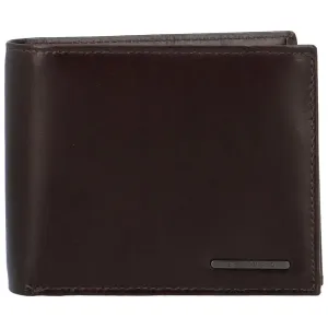 Pánska kožená peňaženka hnedá - Bellugio Weron