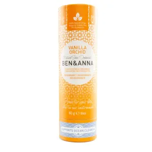 Prírodný tuhý deodorant v papierovej tube Vanilla Orchid Ben&Anna 60 g