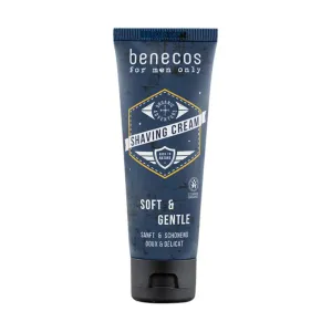 Krém na holenie pre mužov Benecos Obsah: 75 ml