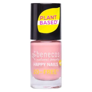 Benecos Happy Nails ošetrujúci lak na nechty odtieň Bubble Gum 5 ml
