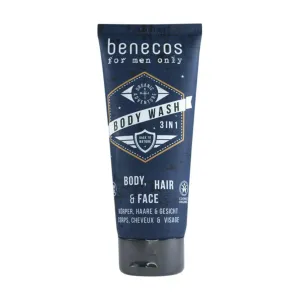 Benecos For Men Only 3 v 1 šampón, kondicionér a sprchový gél 200 ml #878695