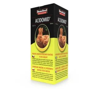 Acidomid K minerálno-vitamínový roztok pre králiky 1000ml