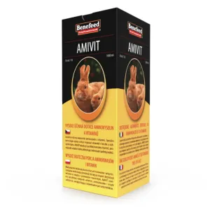 Amivit K aminokyseliny a vitamíny pre králiky 1000ml