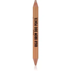 Benefit High Brow Duo Pencil rozjasňujúca ceruzka pod obočie odtieň Deep 2x1,4 g