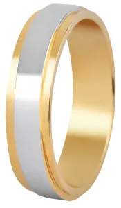 Beneto Dámsky bicolor prsteň z ocele SPD05 53 mm