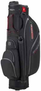 Bennington QO 9 Water Resistant Black/Red Cart Bag