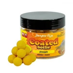 Benzar mix coated boilies 14 mm 150 ml - ananas