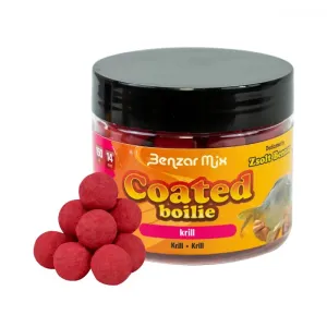 Benzar mix coated boilies 14 mm 150 ml - green betaine