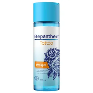 Bepanthen Tattoo umývací gél na tetovanú pokožku 1x200 ml