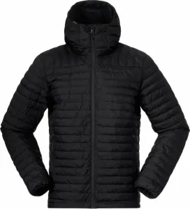 Bergans Lava Light Down Jacket with Hood Men Black 2XL Outdoorová bunda