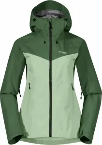 Bergans Skar Light 3L Shell Jacket Women Light Jade Green/Dark Jade Green XS Outdoorová bunda