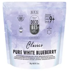 BES Decobes Blueberry Gentle 9+ 500g - bezprašný modrofialový melír