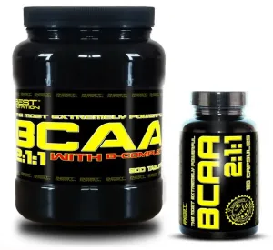 BCAA 5000 + BCAA 2:1:1 Zadarmo od Best Nutrition 500 tbl. + 120 kaps