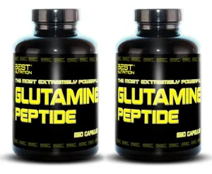 1+1 Zadarmo: Glutamine Peptide od Best Nutrition 250 kaps + 250 kaps