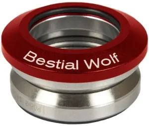 Bestial Wolf Integrated Headset Headset na kolobežku Červená