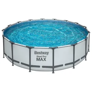 Bazén okruhly rámový s filtráciou 4,88x1,22m 5612z