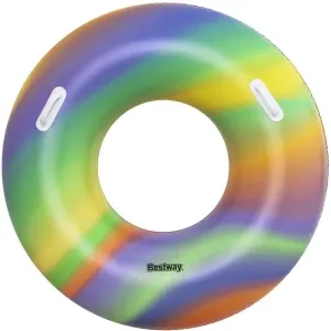 Bestway RAINBOW SWIM TUBE Nafukovací kruh, mix, veľkosť