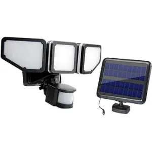 LEDSolar 200 solárne vonkajšie svetlo s pohyb. senzorom, a nast. hlavami, bezdrôtové, 8 W, studené