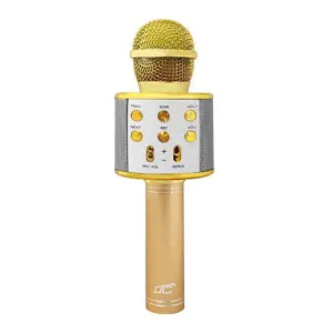 Detský karaoke mikrofón LTC LXMIC100R Gold #5462634