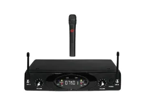 Mikrofón bezdrôtový SHOW RUD-802R / 1 x U-899H, dvojkanálová súprava, UHF #3749769
