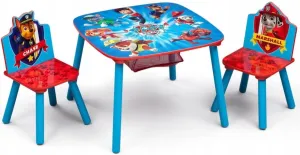 BHome Detský stôl so stoličkami Tlapková Patrola záchranári
