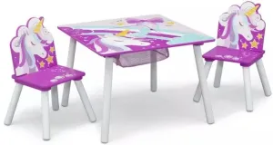 BHome Detský stôl so stoličkami UNICORN