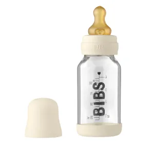 Bibs Baby Bottle sklenená fľaša 110ml ivory,BIBS Fľaša sklenená Baby Bottle 110ml, Ivory