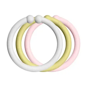 BIBS Loops závesné krúžky Haze / Meadow / Blossom 12 ks