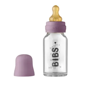 BIBS Baby Glass Bottle 110 ml dojčenská fľaša Mauve 110 ml